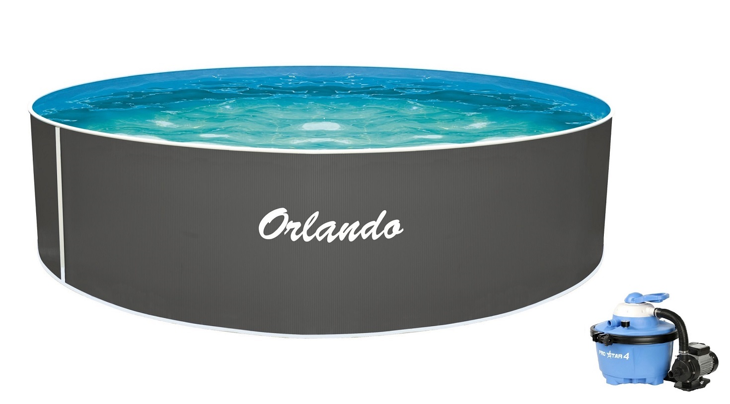 Marimex Bazén Orlando  3,66 x 1,07 m s pieskovou filtráciou