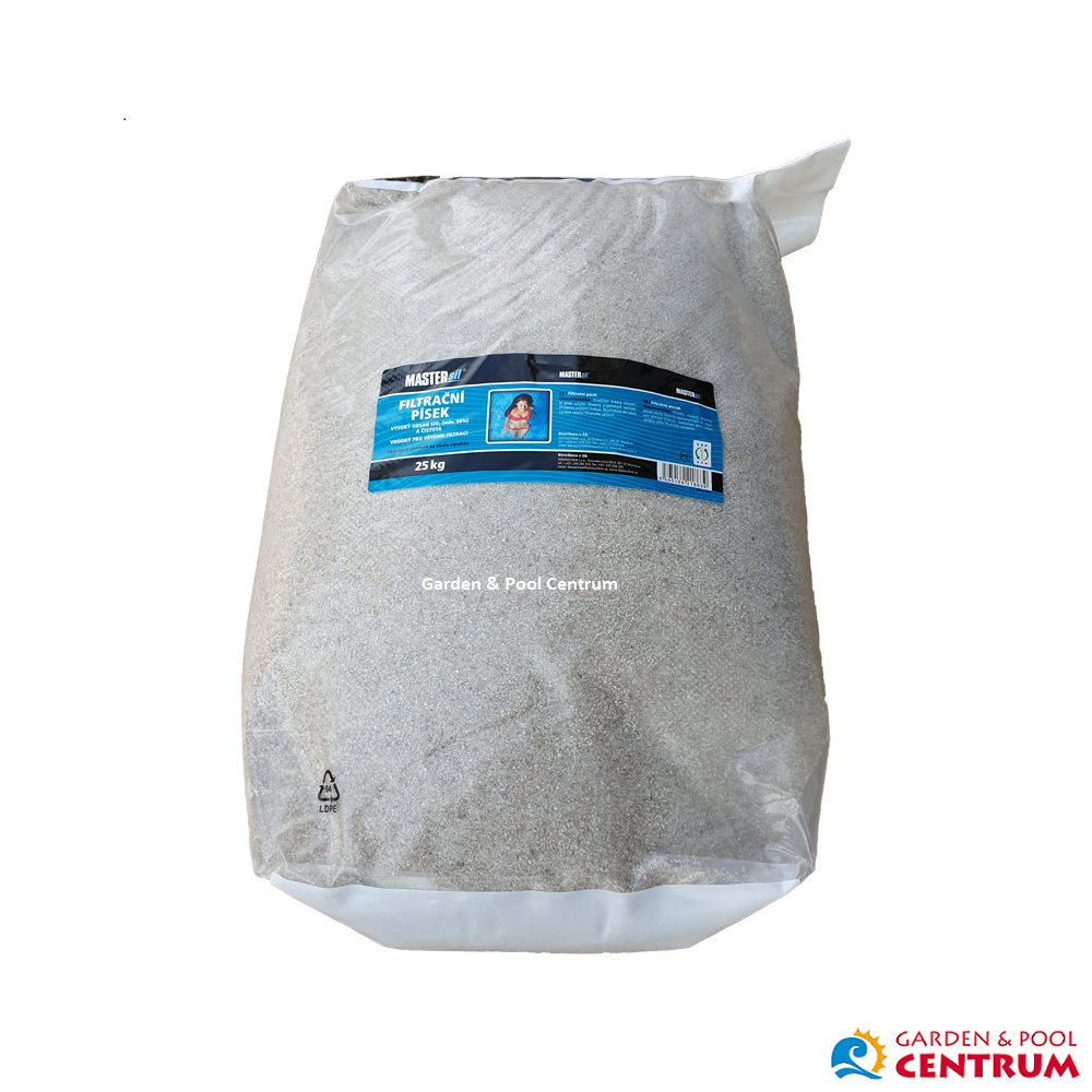 Mastersil Filtračný piesok 0,6 - 1,2 mm 25 kg