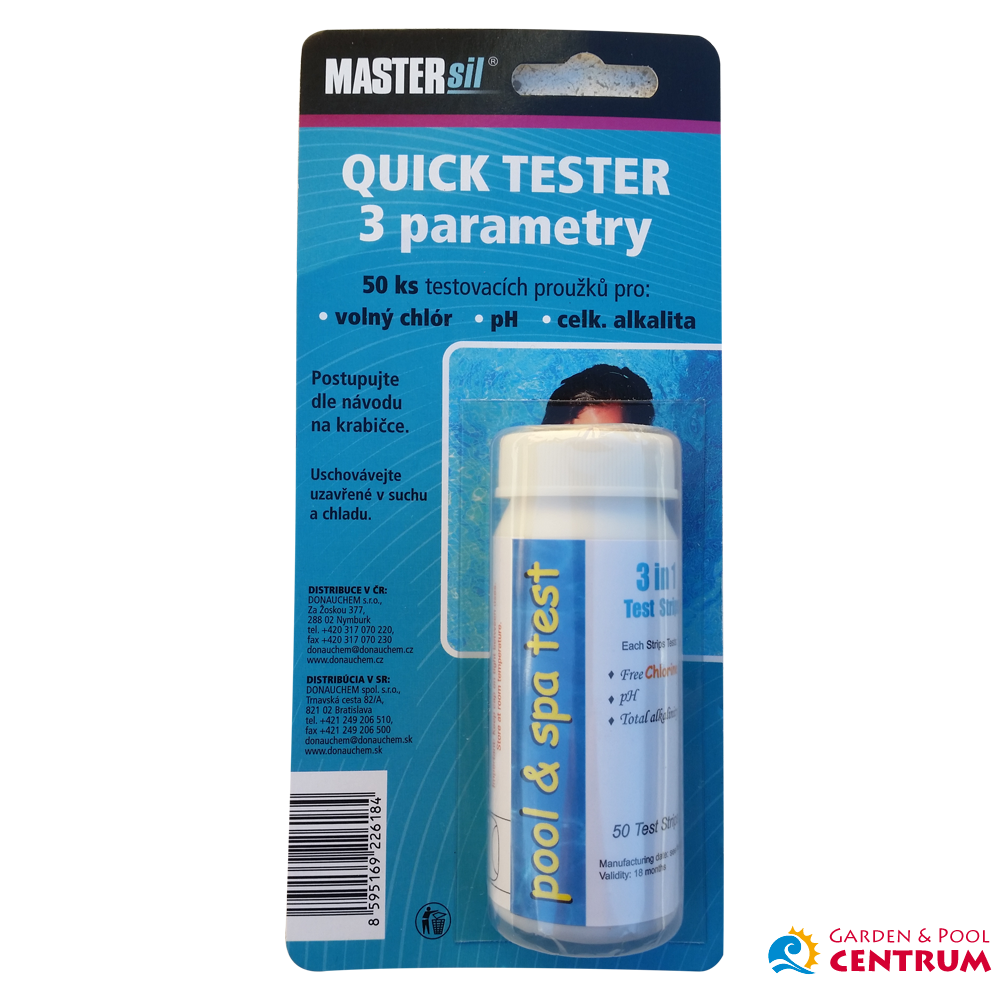 Mastersil Quick tester 3 parametre